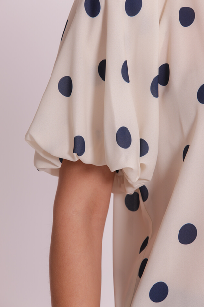 MIMI' MUA' - Blusa con maniche a palloncino