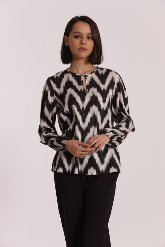 MIMI' MUA' - Blusa con bottoncino