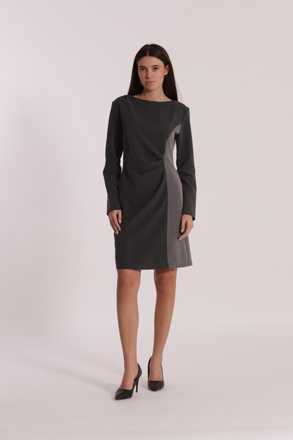 MIMI' MUA' - Abito corto color block