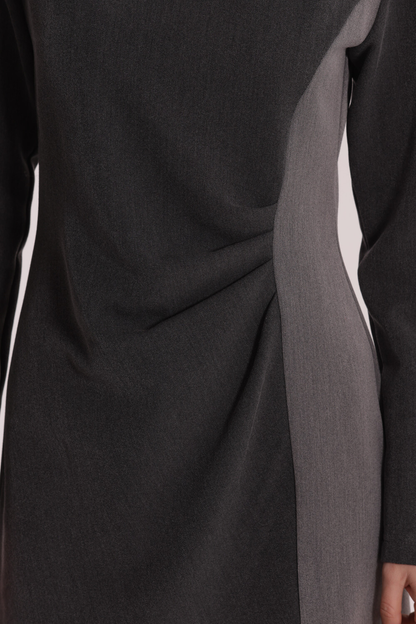 MIMI' MUA' - Abito corto color block