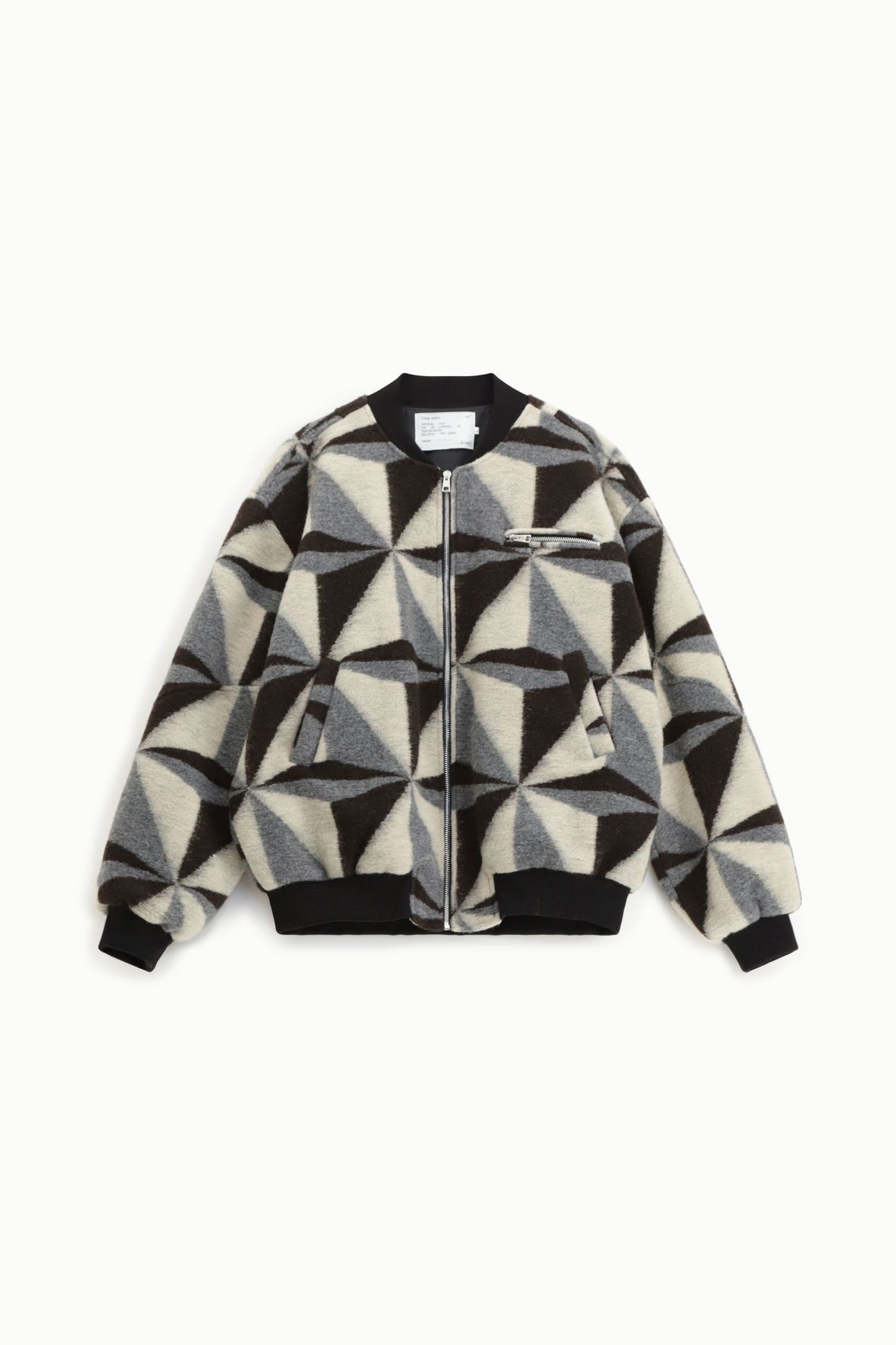 IMPERIAL - Giacca bomber con motivo geometrico