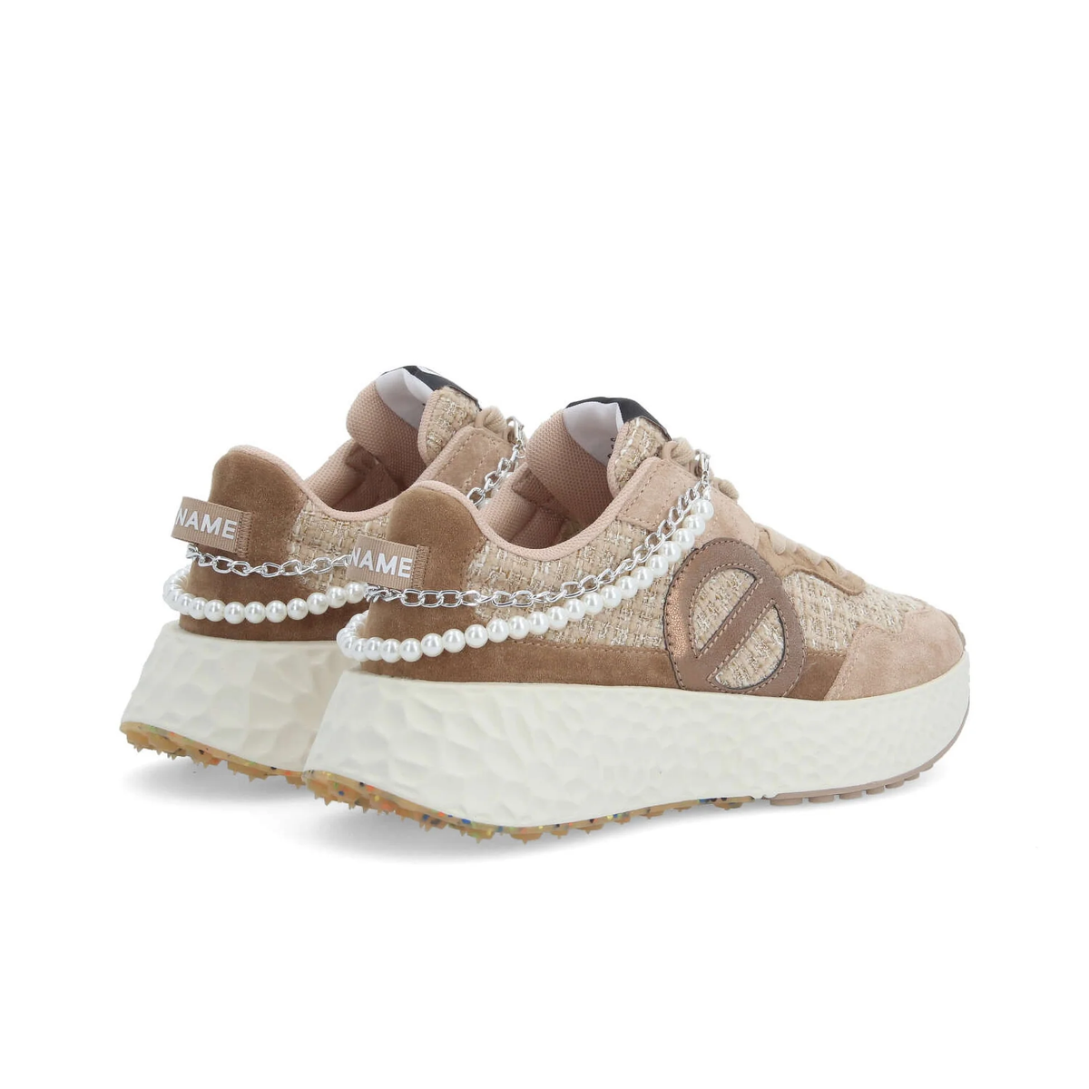 NO NAME - Sneakers con dettaglio a catena